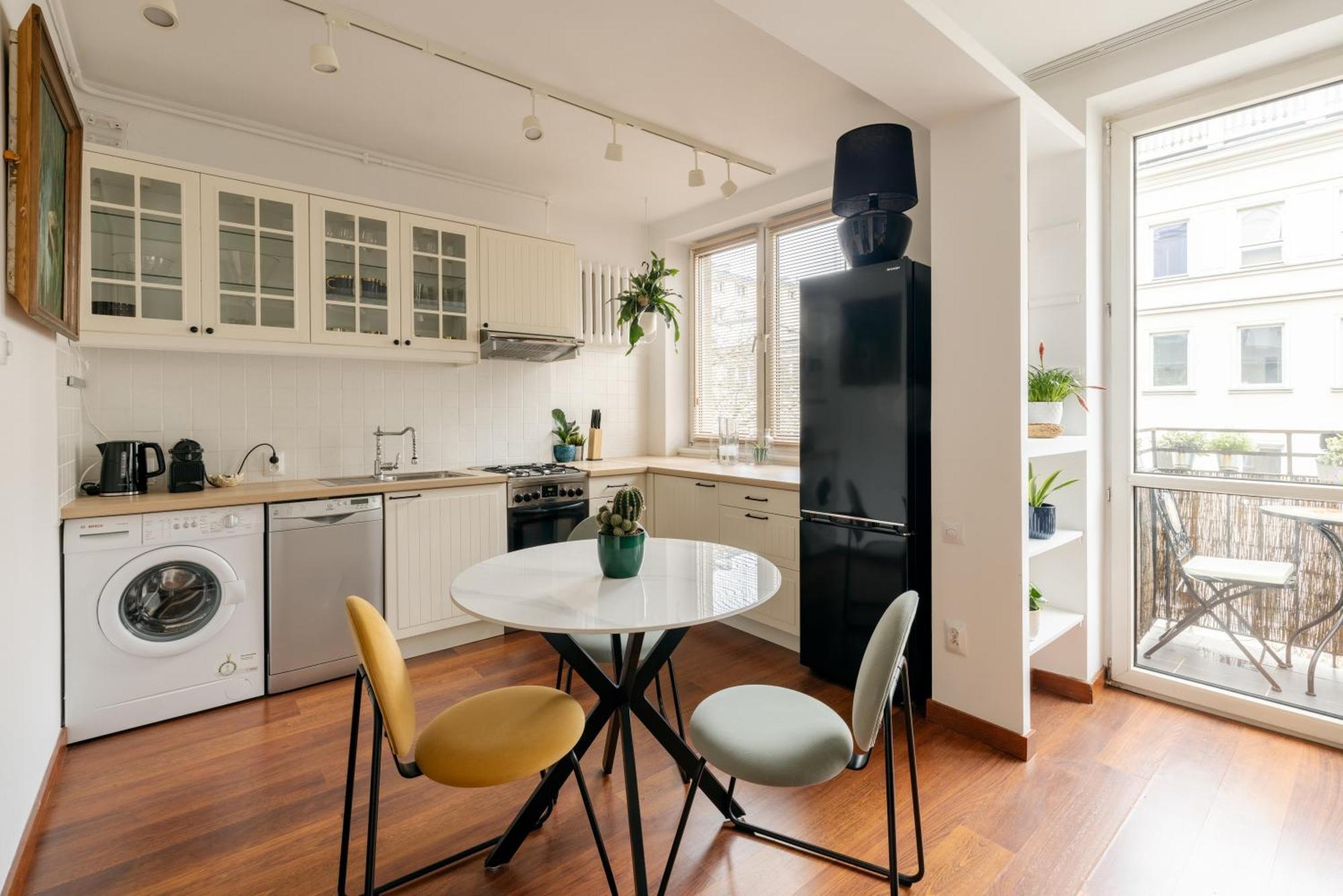 Relax Apartment Hoza / Poznanska วอร์ซอ ภายนอก รูปภาพ