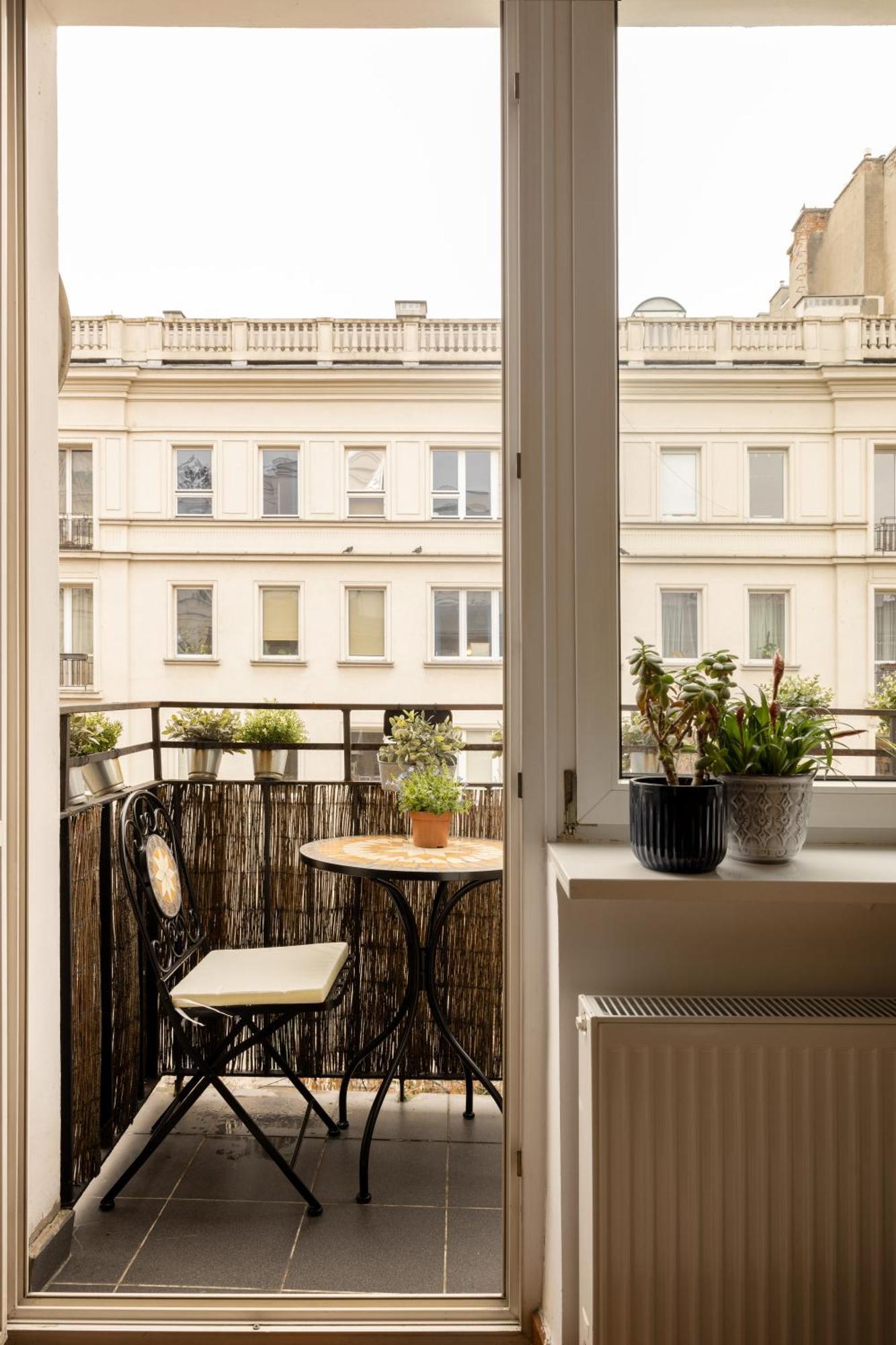 Relax Apartment Hoza / Poznanska วอร์ซอ ภายนอก รูปภาพ