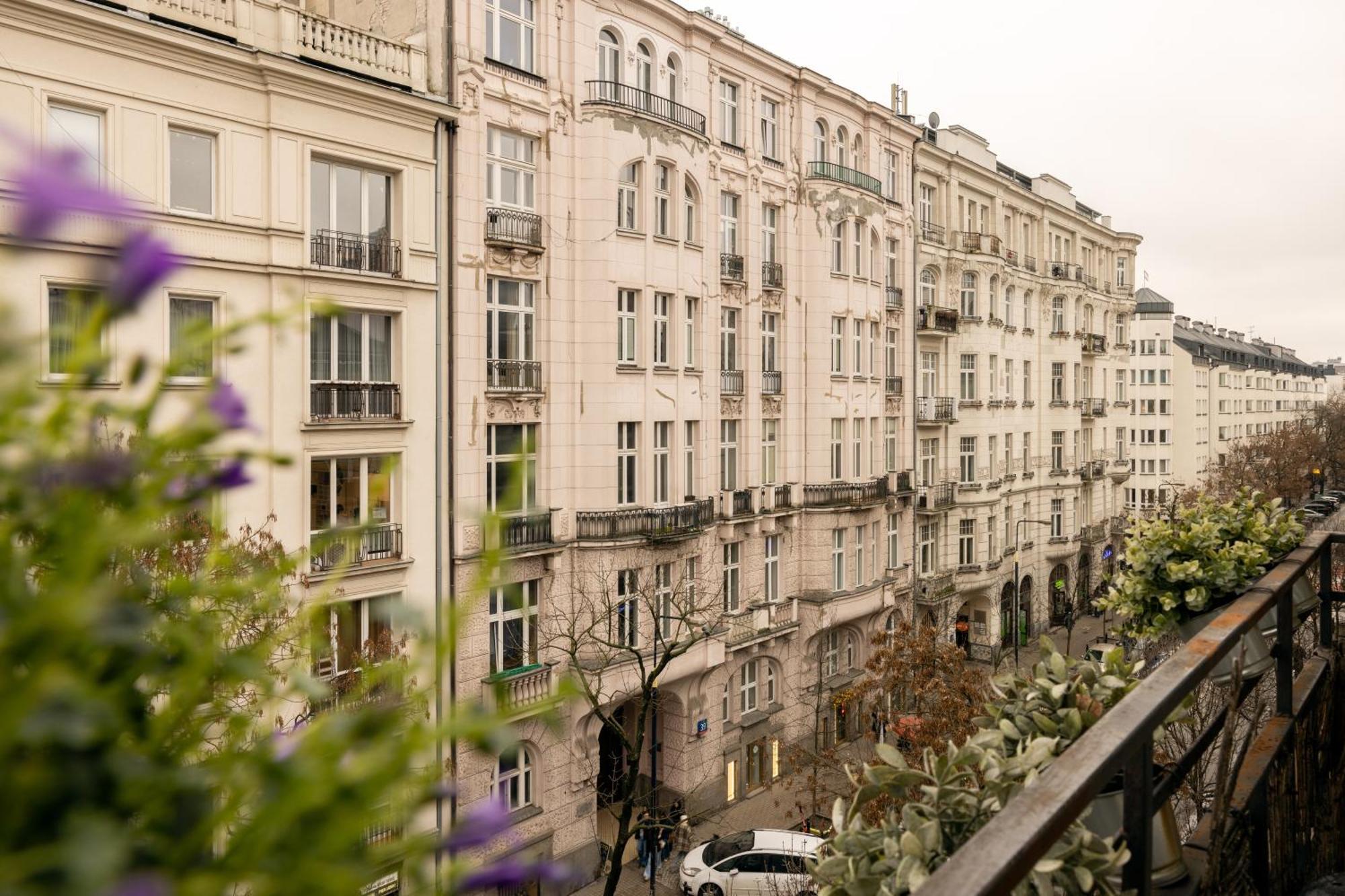 Relax Apartment Hoza / Poznanska วอร์ซอ ภายนอก รูปภาพ
